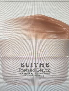 BLITHE Pressed Serum Tundra Chaga +Photo Collagen for Nutrition & Firming , BNIB
